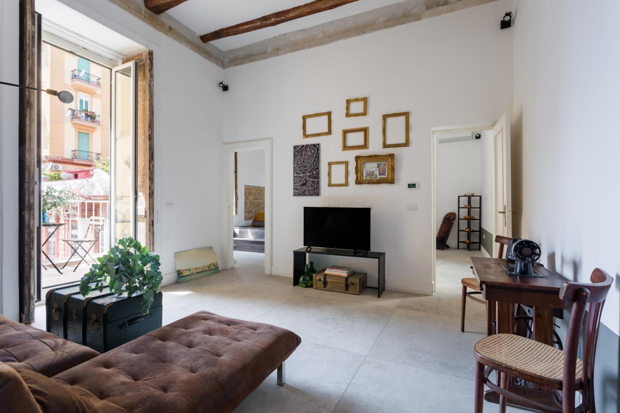 Casa Dei Mille Napoli Apartment Bagian luar foto